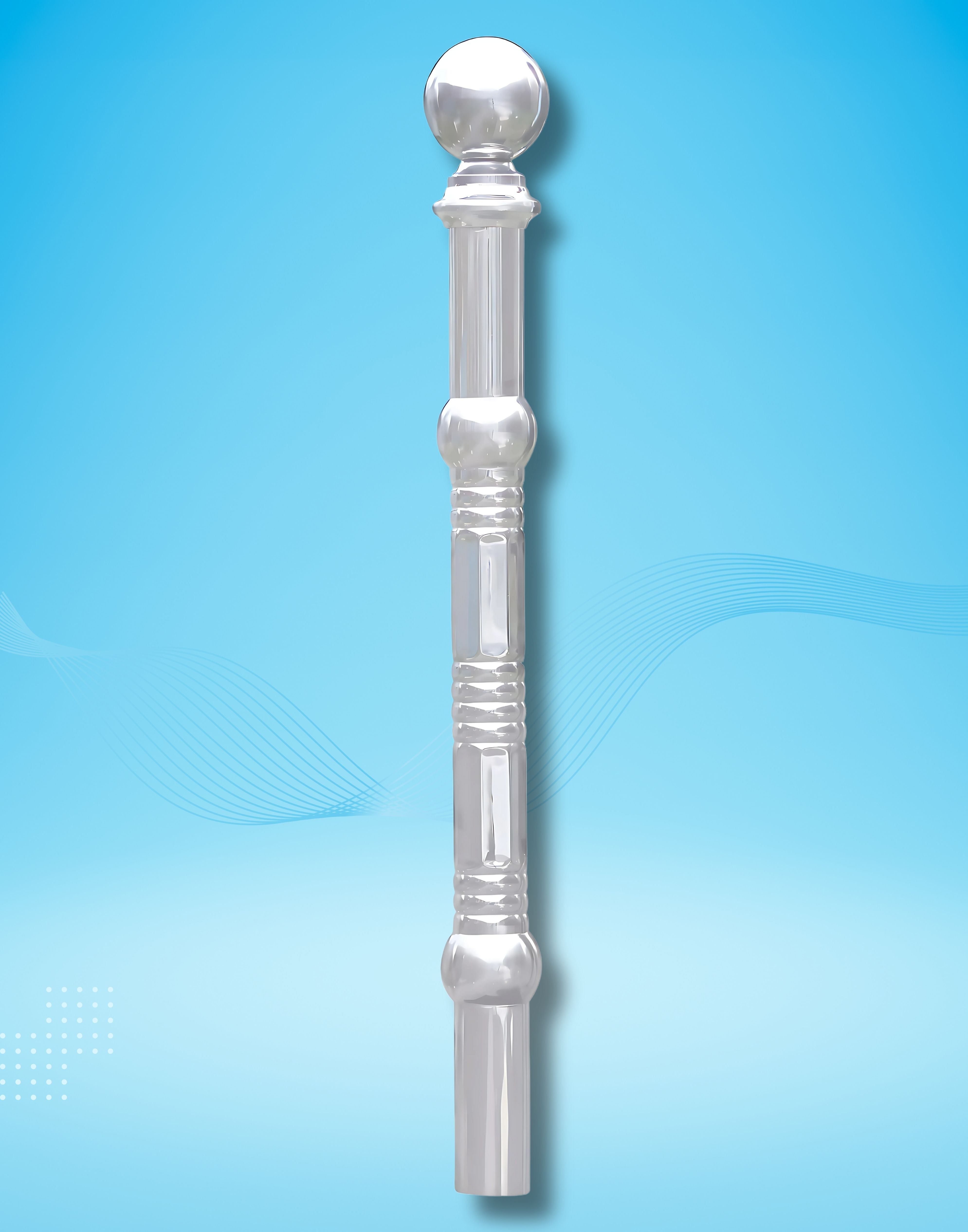 3" Main Post 332