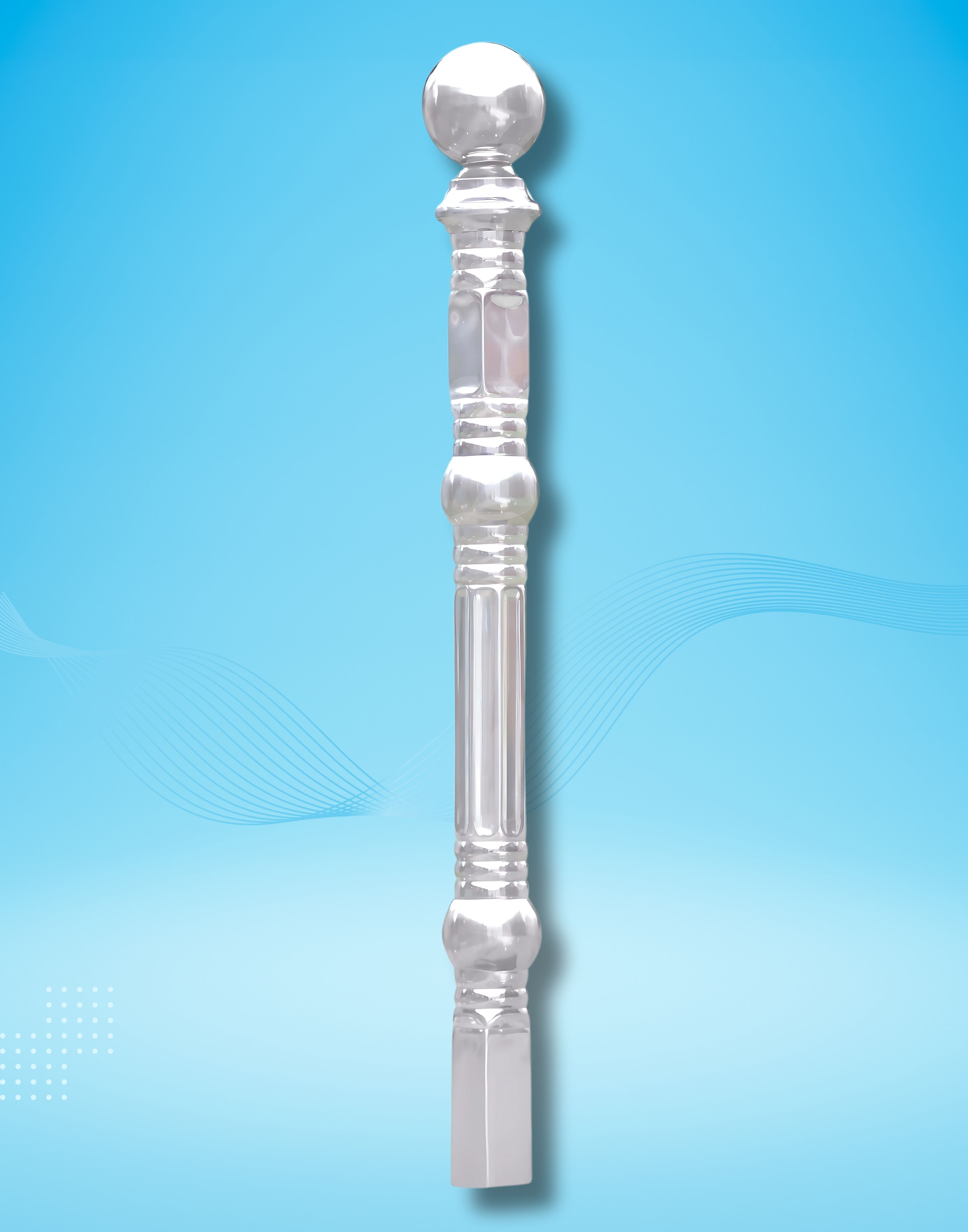 3" Main Post 342